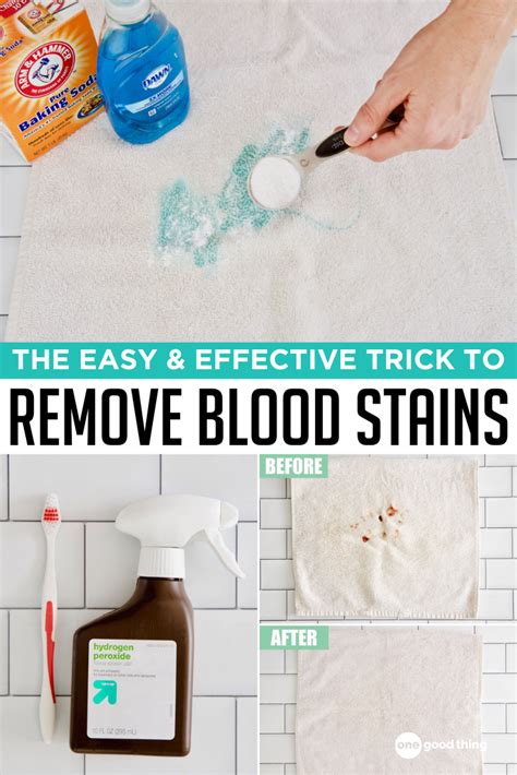 fake blood stains on clothing|peroxide remove blood.